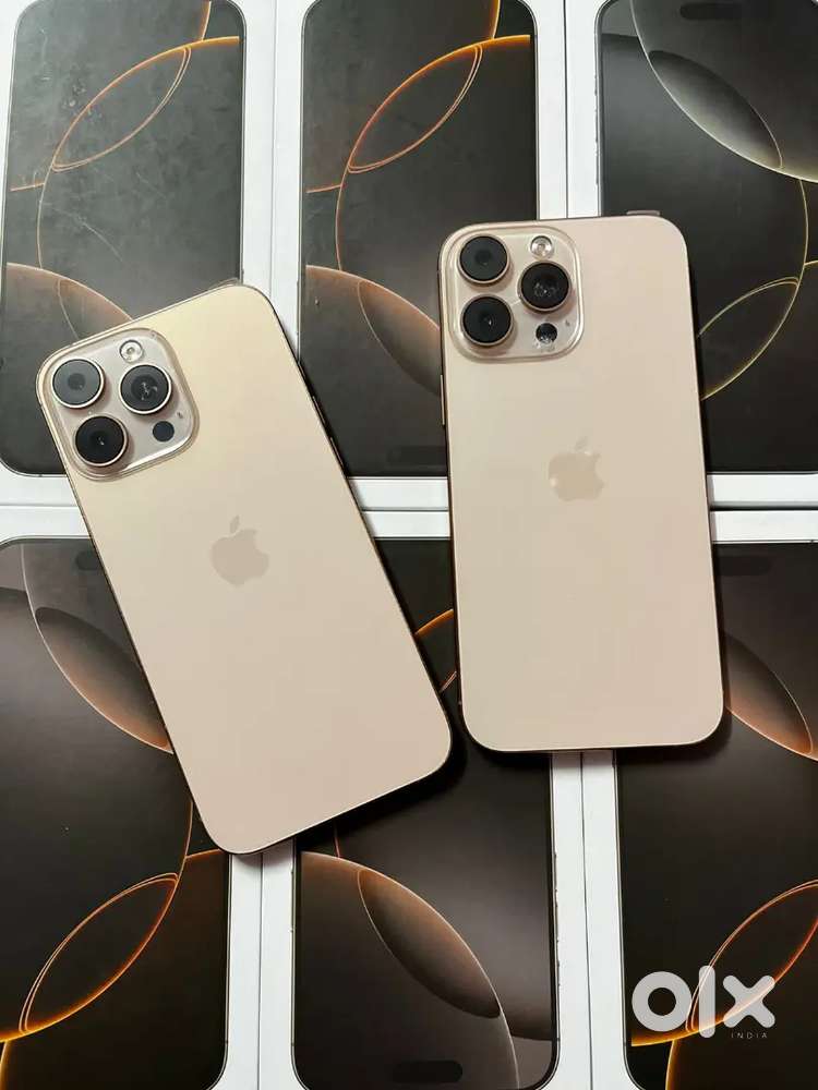 Thursday offer I phone 16 pro max refurbished available in 128gb