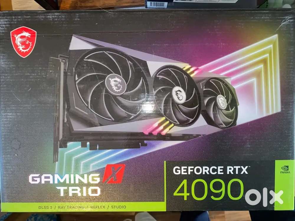 Used MSI RTX 4090 GAMING X TRIO Graphics card.