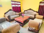 Premium Maharaja Sofa Set Elegant Wooden Carving Urgent Sale