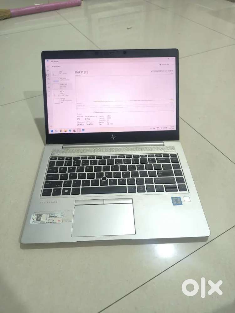 HP ELITEBOOK i5 8th gen 16GB RAM 256 GB SSD 14 Inch