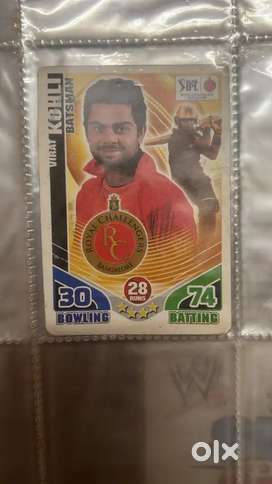 Selling Topps 2011 Cricket Attax VIRAT KOHLI BASE CARD. Extremely rare