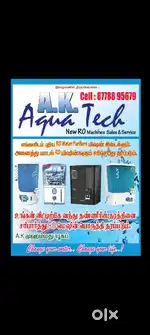 All Types Of Aqua Ro Water purifiers Sales and service