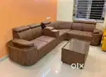 Kit kat model L shape Sofa with curved back available in Starf Furnitu