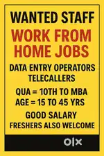 NANDYALA WORK FROM HOME JOB'S (TELECALLERS WANTED)