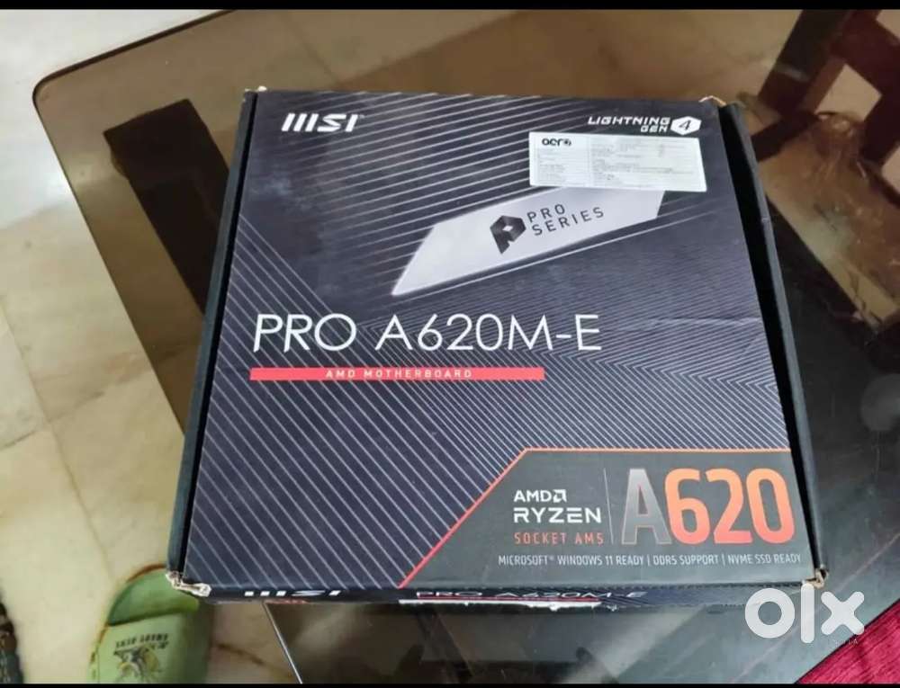 MSI A620M AM5 DDR5 desktop motherboard