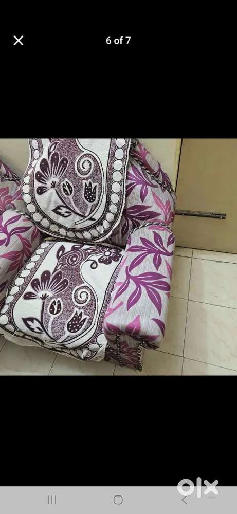 Sofa set 5 seater 3+1+1 sofa no any problem