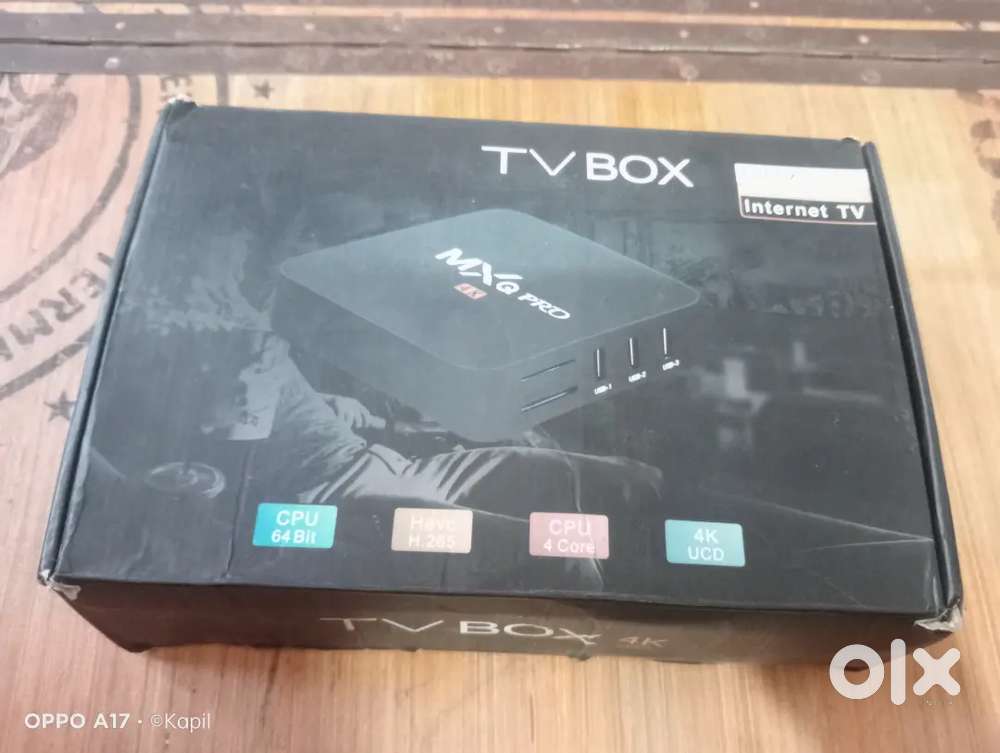Wi-Fi TV setup Box with Remote new condition