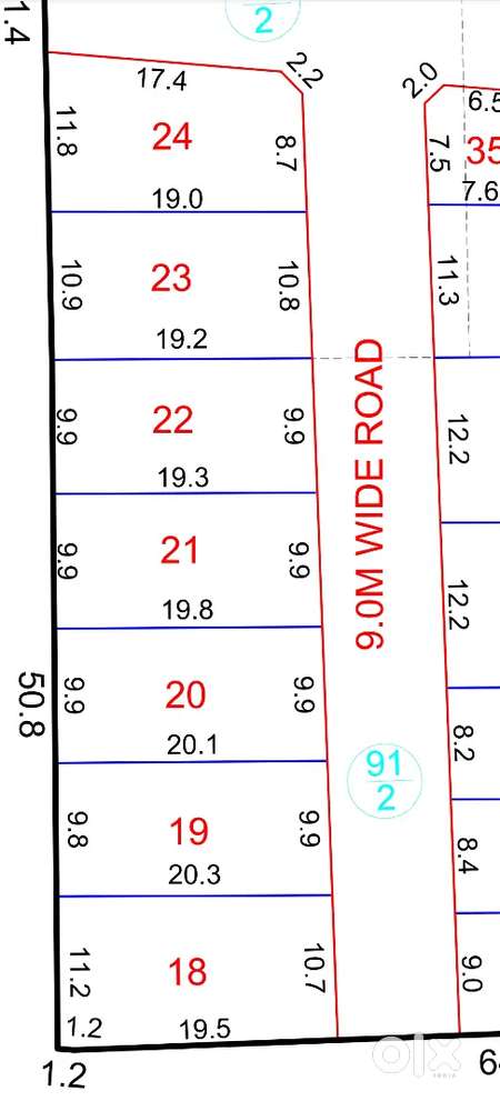 PLOT FOR SALES MEDAVAKKAM - OTTIYAMBAKKAM 2094 SQFT APPROVED