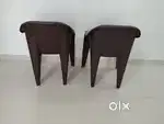 Plastic chair very comfortable steady and new like