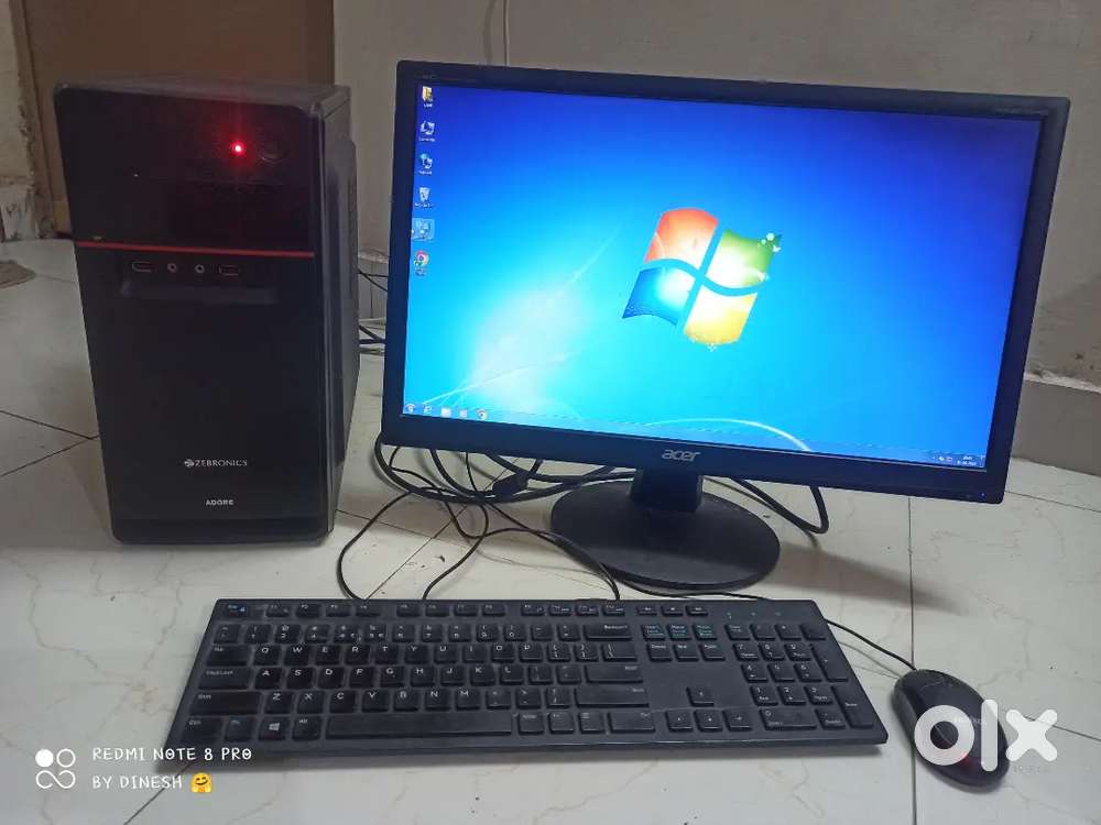 Ghar m sikhne k liye Computer Desktop good condition