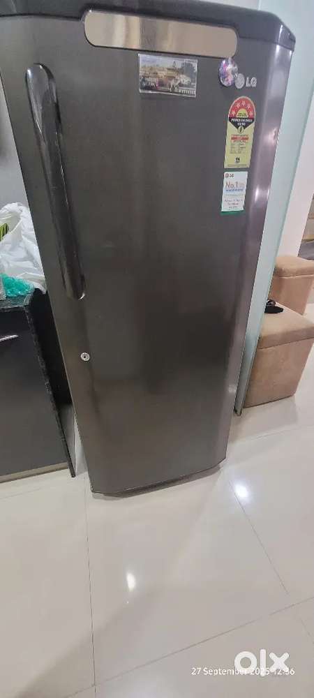 LG single.door 5 star ,235 ltr in excellent condition