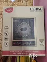 (NEW)Pigeon Cruise 1800watts inductioncooktop,₹800 only with warranty
