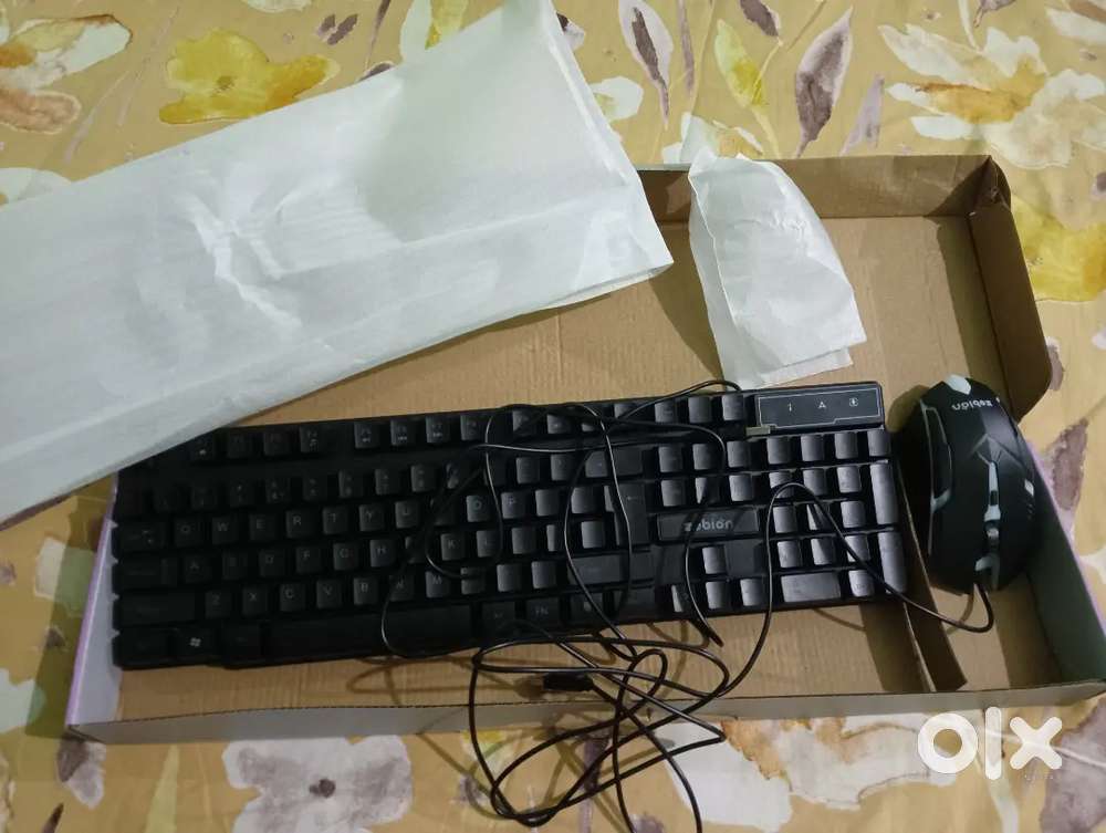 Zebion mouse and keyboard RGB gaming combo
