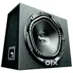 sound barrier amplifier and sony bass woofer