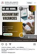 Need Female Accountant in Stainless Steel Shop - Padinjarathara