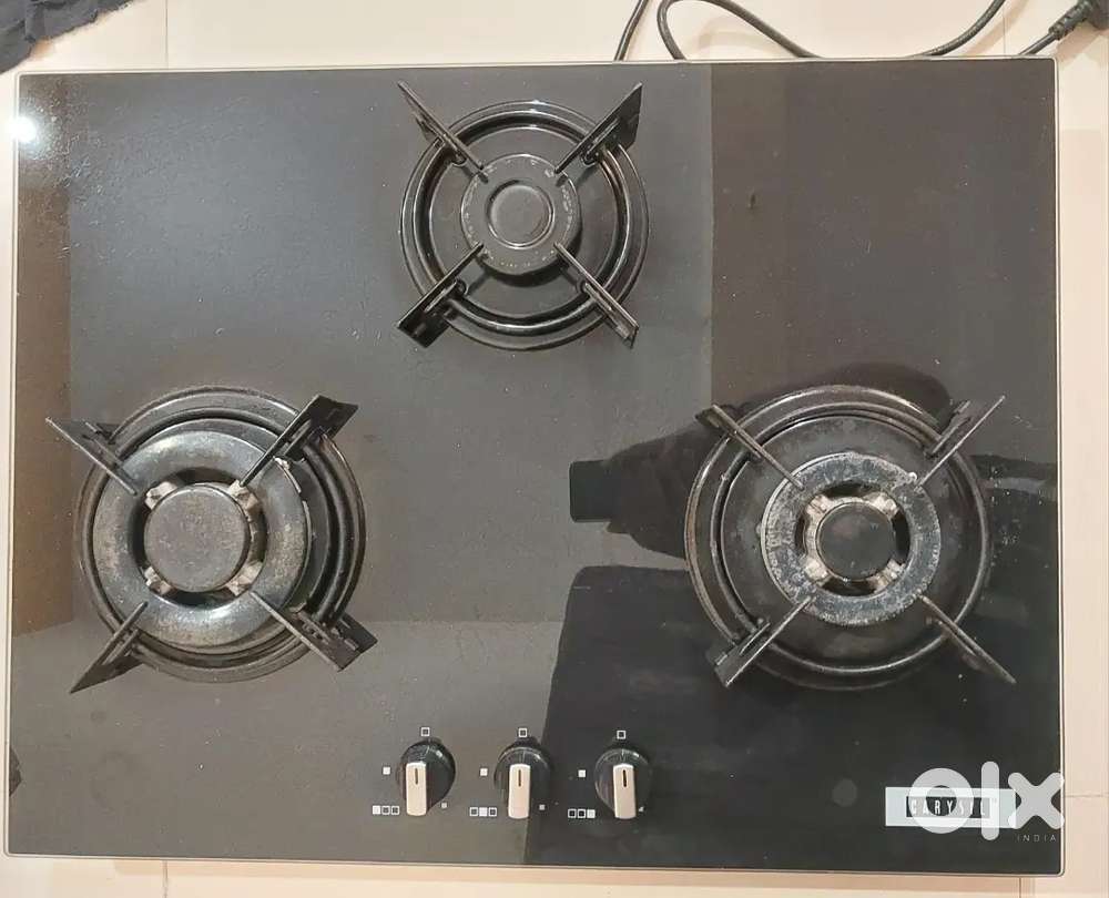 3 burner gas stove