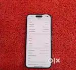 IPHONE 15 PLUS refurbished WITH WARRANTY AND BILL  GOOD BATTRY HEALTH