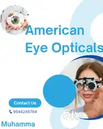 Lady Sale Staff In Optical Shop