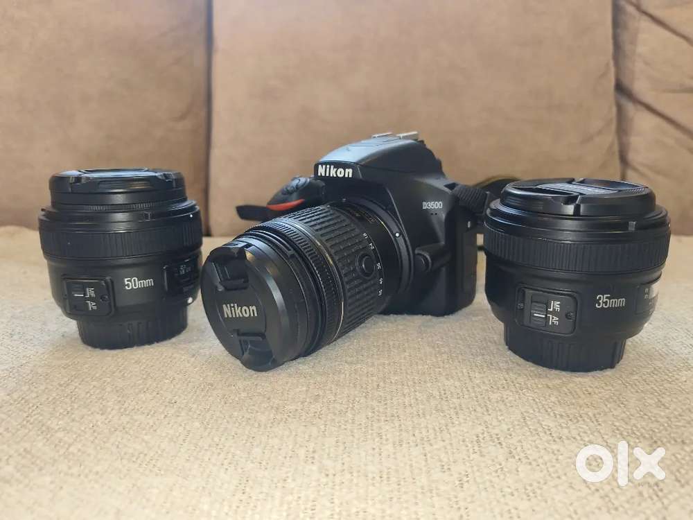 Nikon D3500 DSLR Complete Photography Kit – Mint Condition