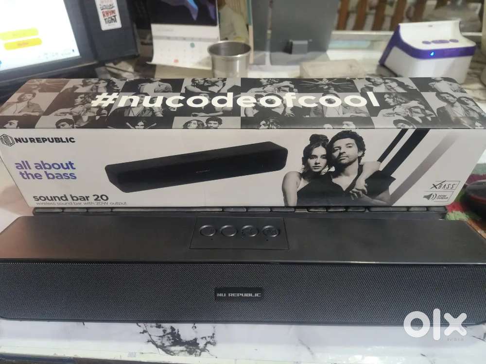 Nu Republic Soundbar 20 With X-Bass Technology