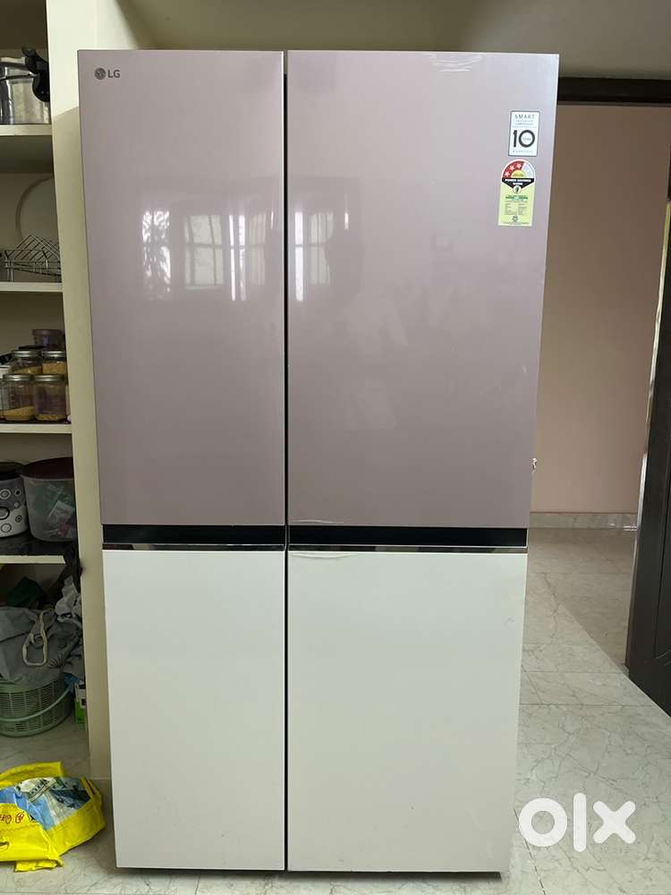 LG side by side door fridge