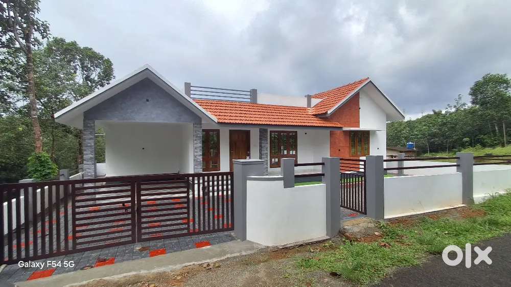 3BHK House for sale Pala Mutholy Kadav New Home 1360 sqft ,Cherpunkal