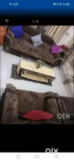 Sofa 5 seater with center table