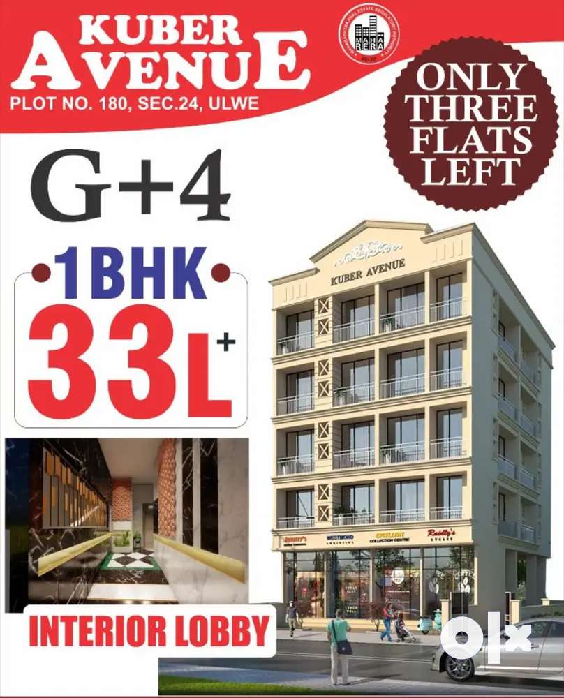 1BHK FLAT AVAILABLE FOR SALE IN ULWE SEC 24