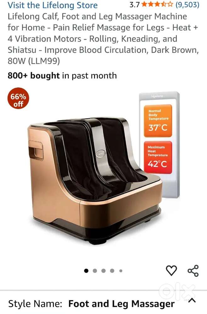 Foot and calf massager