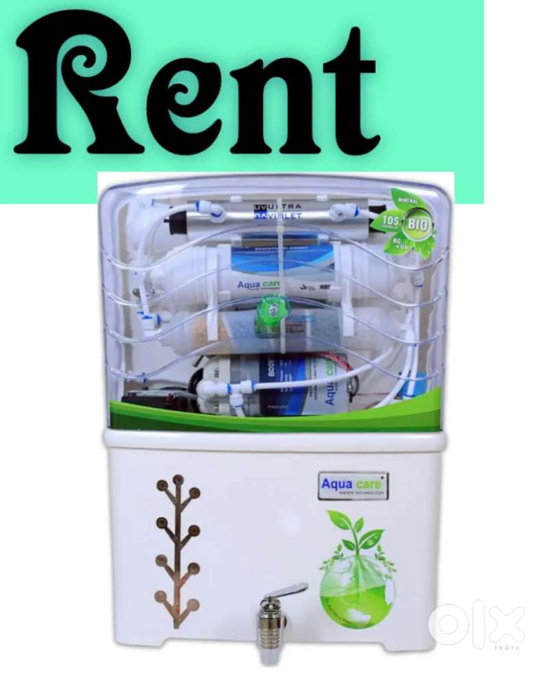 Water purifier available on rent