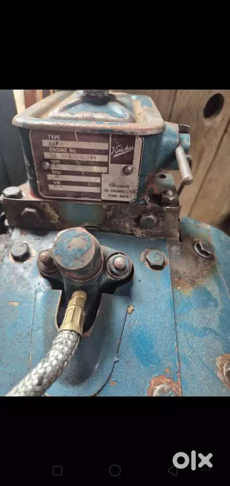 10hp generator kriloskar with water pump kew 5hp