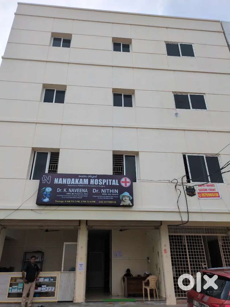 First floor, Second and third floors