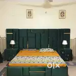 A doubles bed 6 by 6