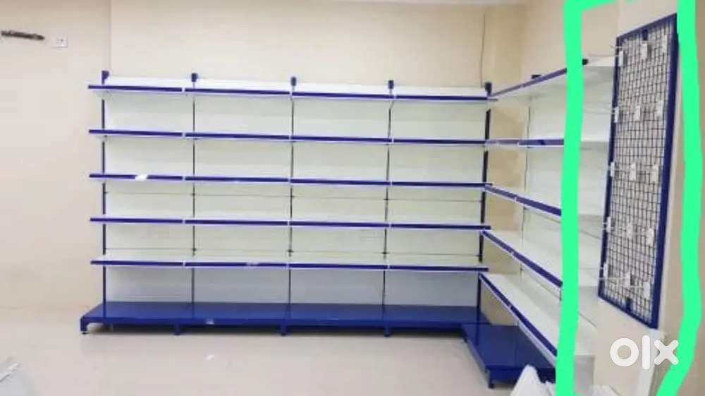 Grocery store racks, kirana racks