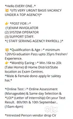 EXAM INVIGILATOR