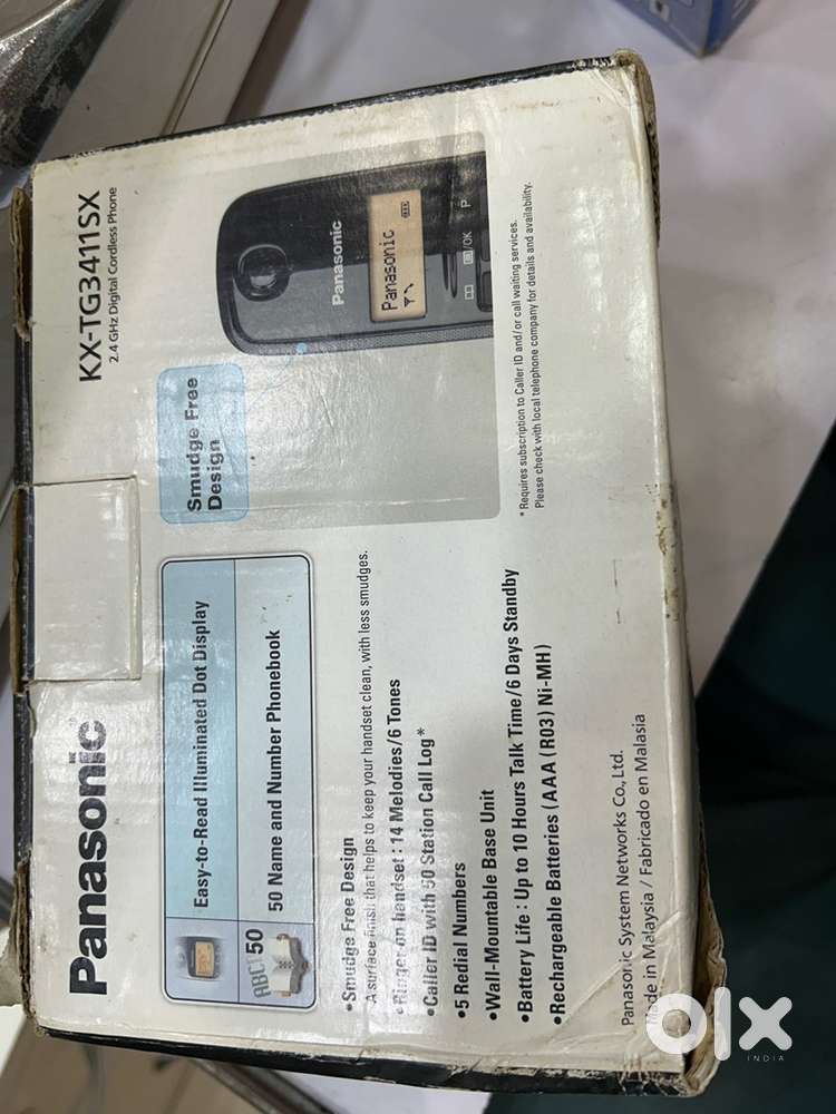 Panasonic Cordless Phone (black)