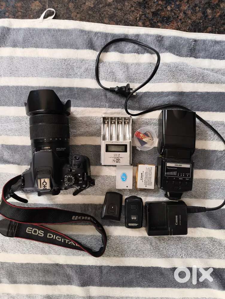 Canon 700D full studio setup
