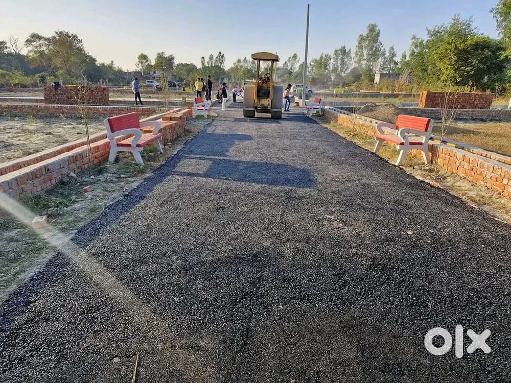 लखनऊ में प्लॉट खरीदे गेटेड सोसाइटी में आउटर रिंग रोड से लगे हुए