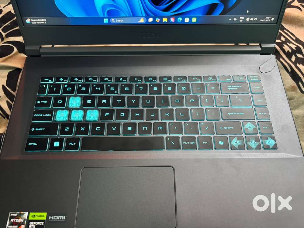 Msi laptop age 5 month old