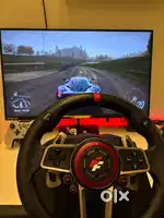 Premium Steering Wheel 900 degree rotation with pedals