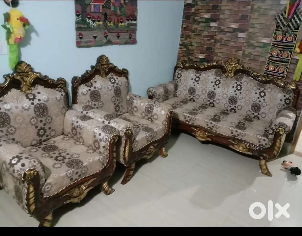 5 setar sofa Teak wood