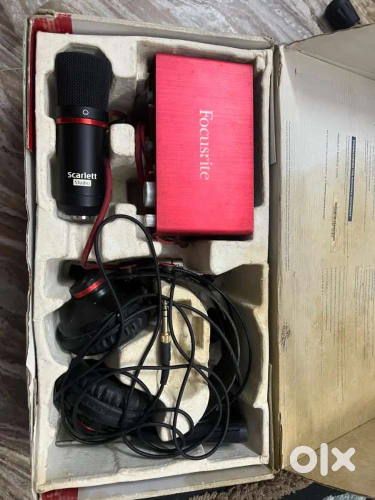 Musical instrument Recording System Combo.