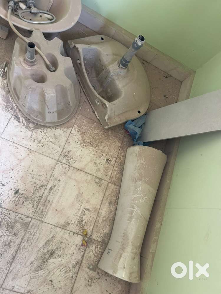 wash basin with pillar