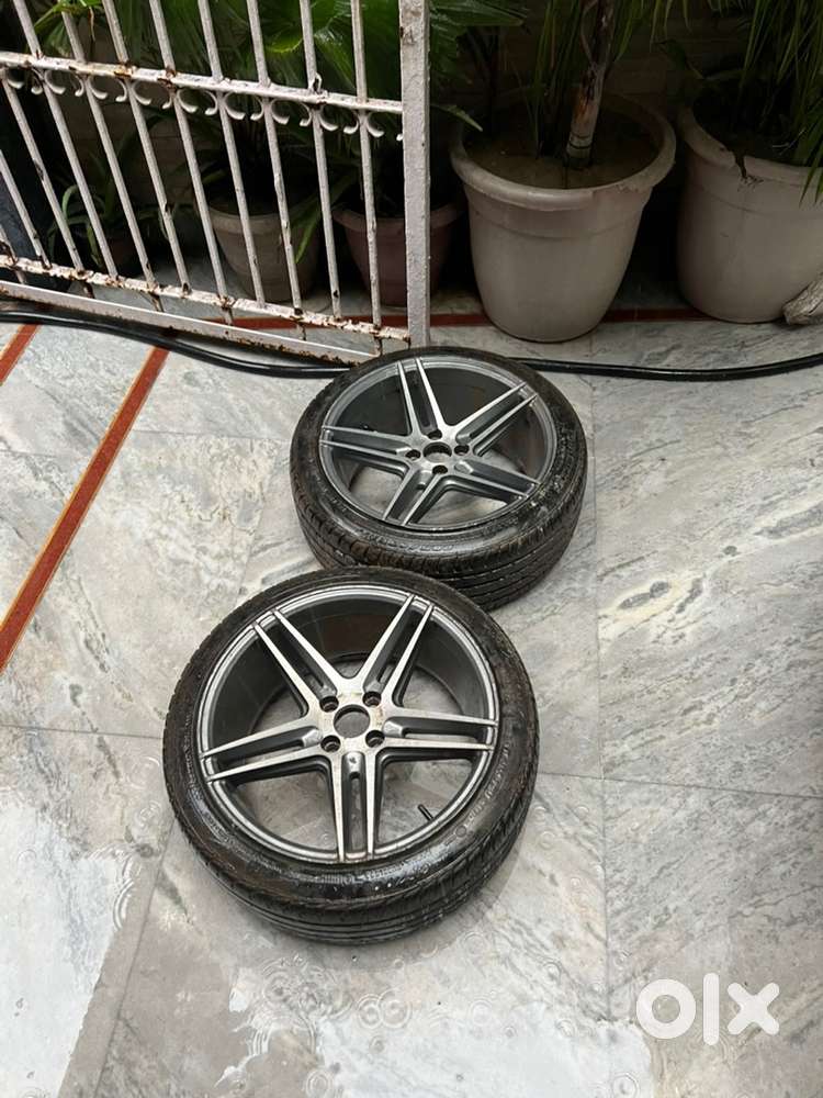 17 inch alloy with new tyre