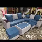 Emi on Furniture new Sofa set starting 9400/L shape 15999/Emi availabl