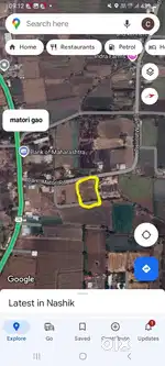 1acre Open land available on rent.