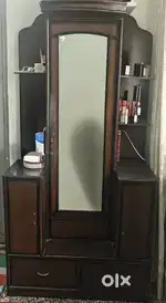 Dressing table+ bed+ Almira+dinning table