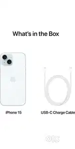 I phone 15.  128gb new