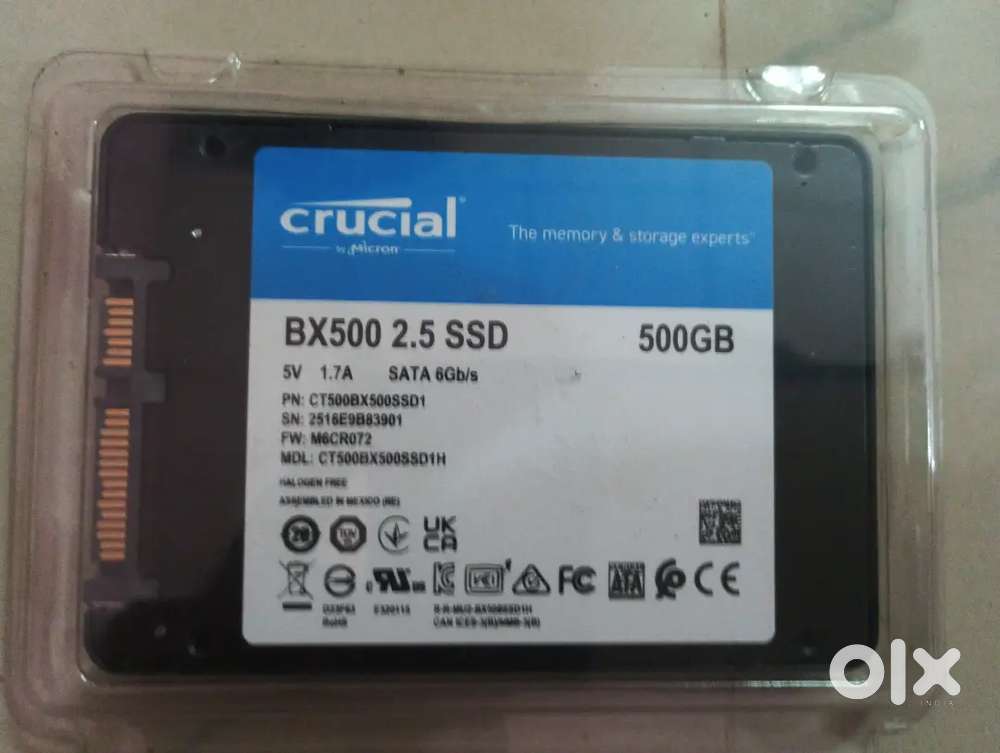 500 GB SSD for sale