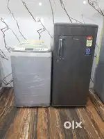 Whirlpool 5 star ratings refrigerator & Samsung digital washing machin